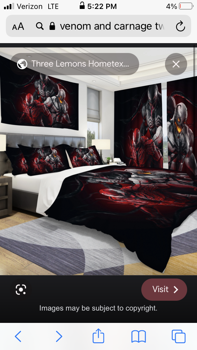 A carnage and venom lover