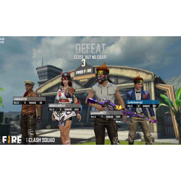 free fire game r
