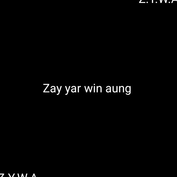 Zay Yar Win Aung