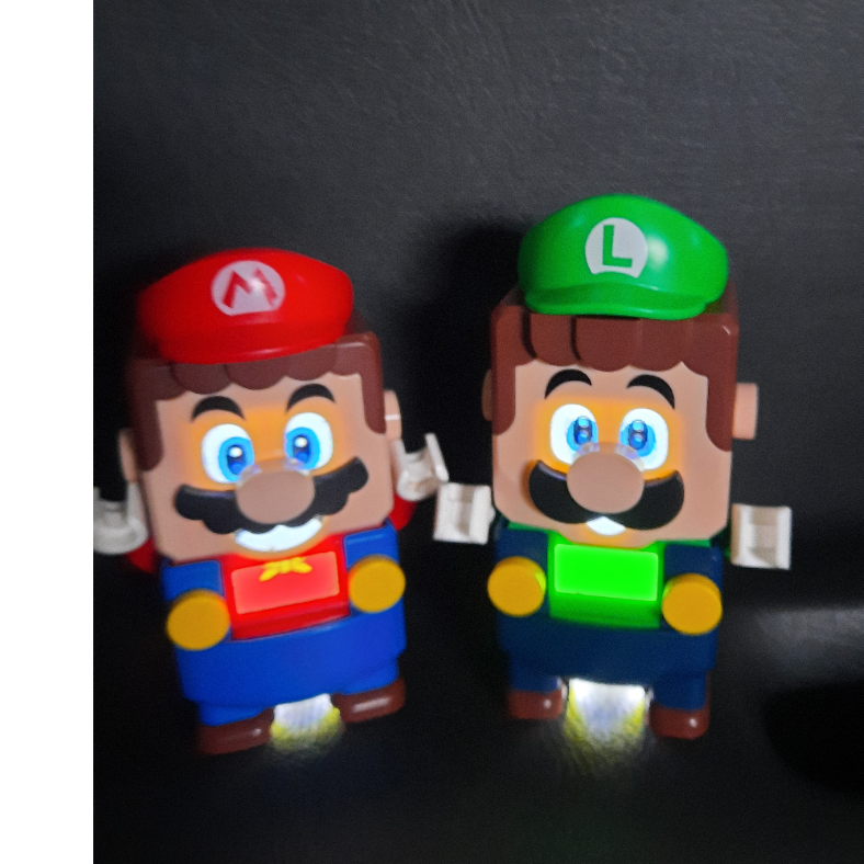 Lego Mario and Luigi