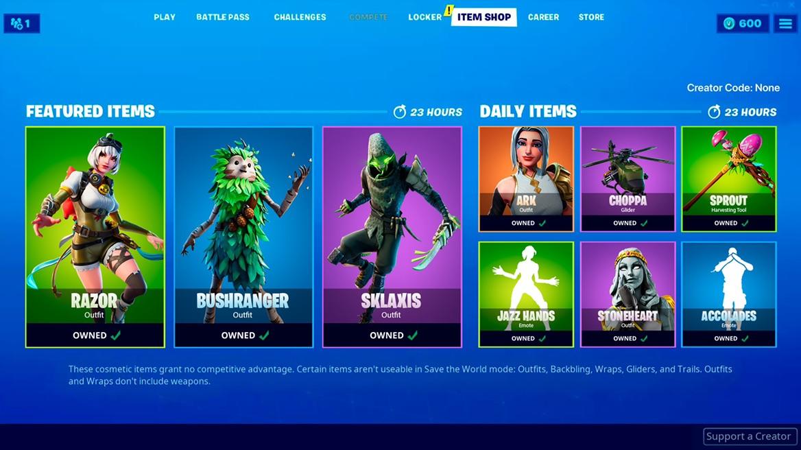 I’m crack at fortnite