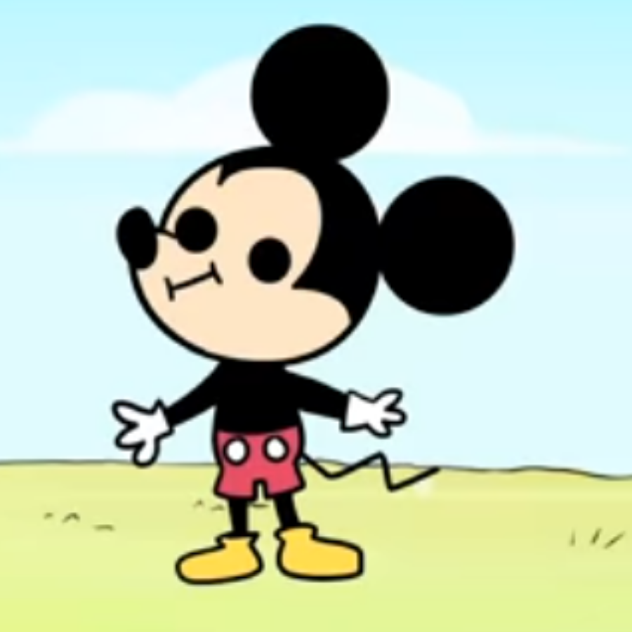 a mickey mouse