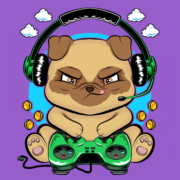 Gamer Pug