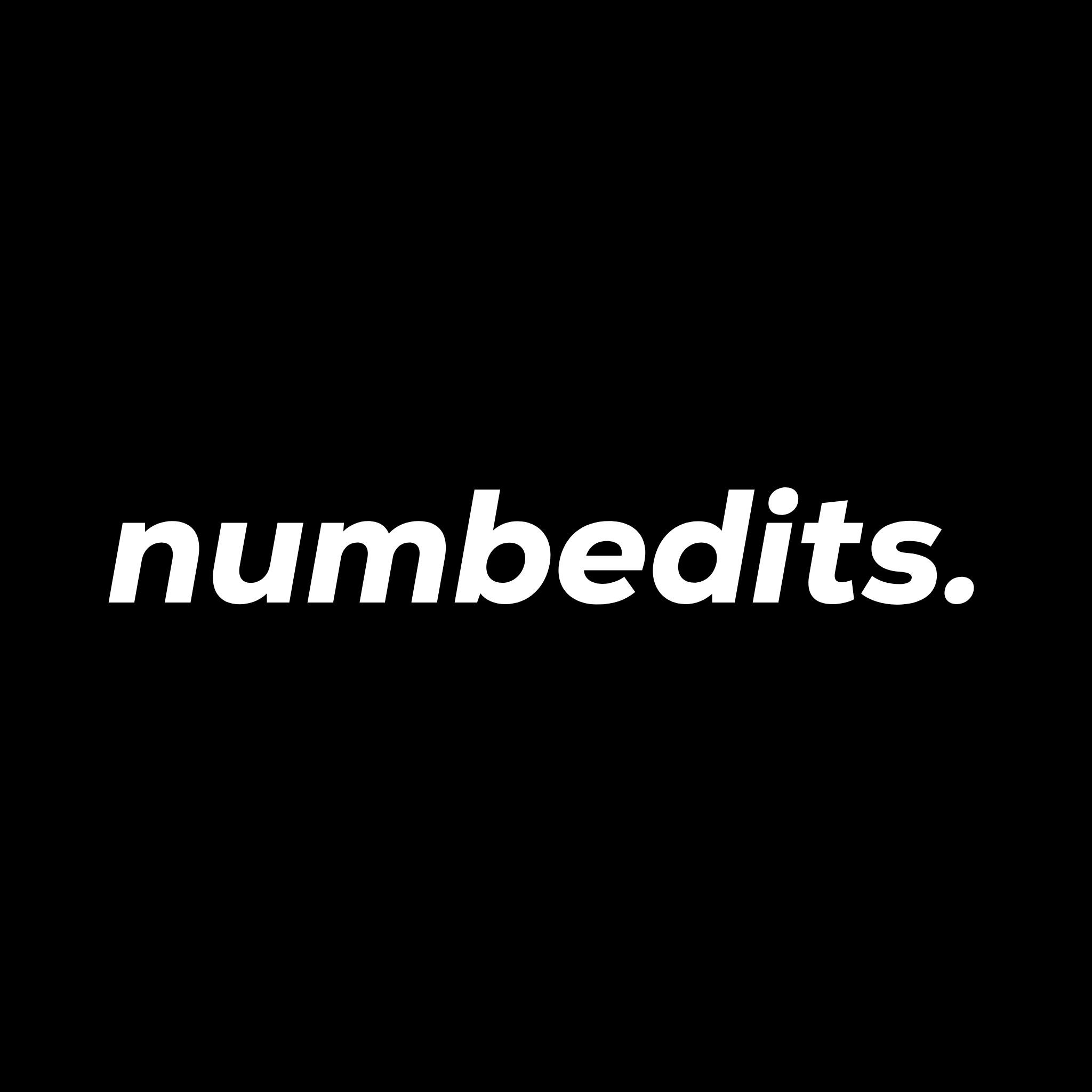 Numb Edits
