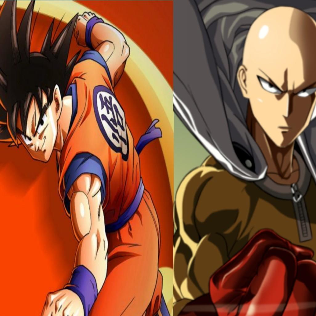 Dragon ball & one punch anime