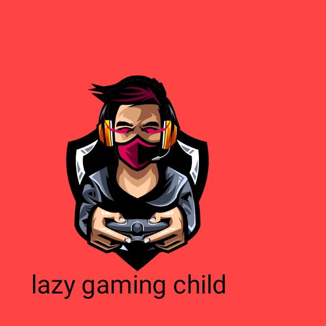lazy gaming child