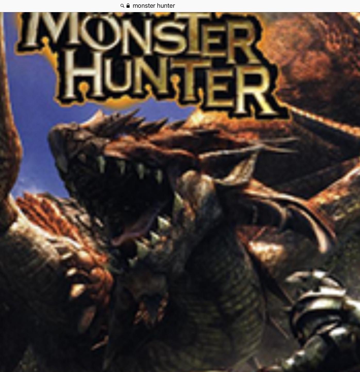 Monster hunter Law