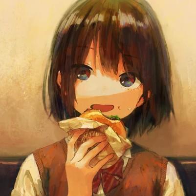 ハンバーガーだょ